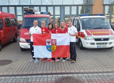 Die Damenmannschaft des Teams Lausitz