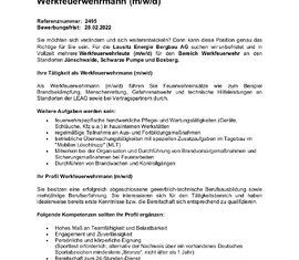 Einfach bewerben