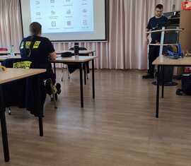TH-Lehrgang - Präsentation des BOS Tablet