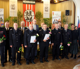 50 Jahre treue Dienste Amt Döbern-Land
