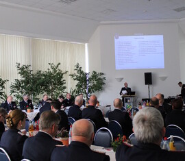 Das Programm wird durch den Geschäftsstellenleiter vorgetragen und eröffnet