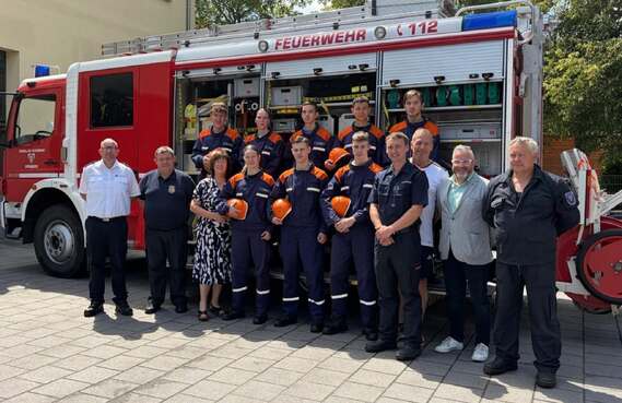 BOS-Schüler erfolgreich im Wahlpflichtfach "Feuerwehr macht Schule"