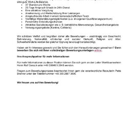 Einfach bewerben