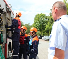 Pilotprojekt Wahlpflichtfach Feuerwehr erfolgreich