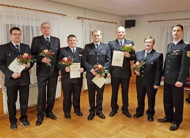 v.l.n.r.: Klaus Srocka, André Tschiche, Mathias Voigt, Sven Wischke,
Denny Schröter, Bernd Schoerner, Karsten Magister