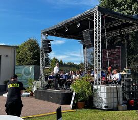 Musikalischer Rahmen zum Festakt "125-Jahre Freiwillige Feuerwehr Groß-Kölzig"