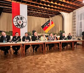 Jahreshauptversammlung Stadtwehr Forst (Lausitz)
Stadtwehrfürhung, Bürgermeisterin und Verwaltungsvorstand