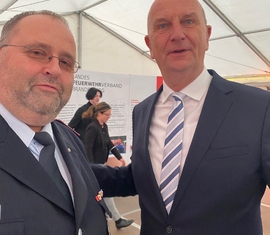 Selfie mit dem Ministerpräsidenten