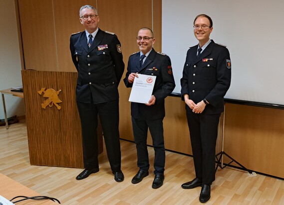 Jugendfeuerwehr Unterstützer geehrt