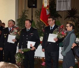 40 Jahre Freiwillige Feuerwehr - Kameraden der FF Welzow