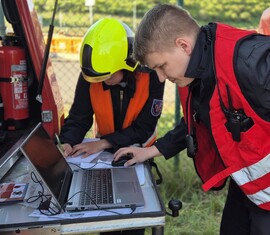 Gefahrgutübung der Feuerwehr – GAMS-Regel im Ernstfall trainiert