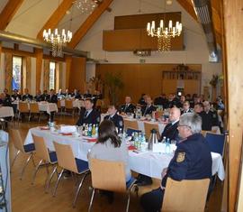 Blick in den Saal des Horner Kruge, wo die Delegierten den Ausführungen und Berichten gespannt folgen.