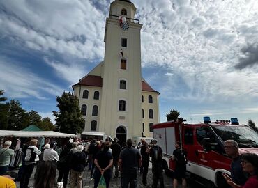 Herbst am Markt in Forst (Lausitz)