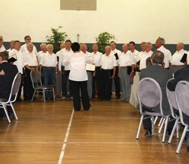 Chorgemeinschaft Sacro und Groß Bademeusel bei der Festsitzung