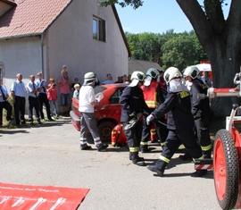 Vorführung Unfallrettung