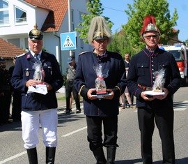 Handdruckspritzengruppe aus Terpe belegt 3. Platz bei den Landesmeisterschaften in Baden-Württemberg