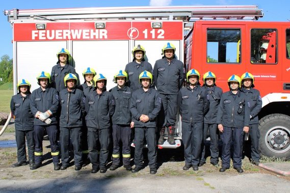 13 neue Truppführer für die Freiwillige Feuerwehr Spremberg