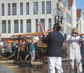 Handdruckspritzengruppe aus Terpe belegt 3. Platz bei den Landesmeisterschaften in Baden-Württemberg